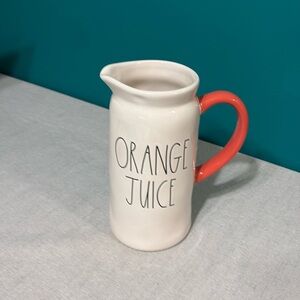 Rae Dunn orange juice container